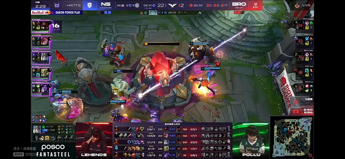 NS轻取BRO，Caps线上压制力十足峡谷大战全球总决赛，技惊四座